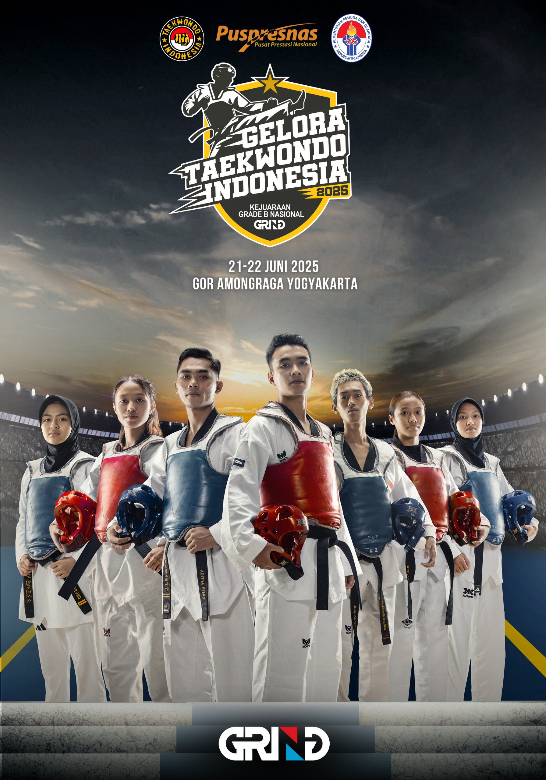 Panggung Juara Taekwondo Indonesia FOREVER TAEKWONDO ACADEMY