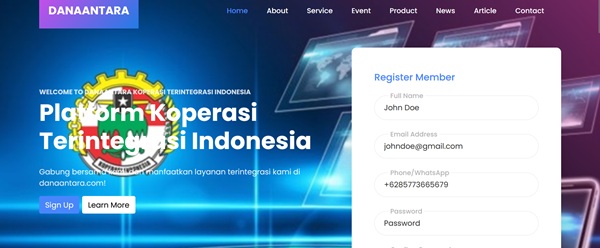 Danaantara Platform Koperasi Terintegrasi Indonesia FOREVER TAEKWONDO ACADEMY
